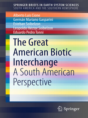 cover image of The Great American Biotic Interchange